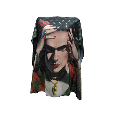 20313 Pillo Pañuelo Caftán Corto Unitalla Frida Khalo
